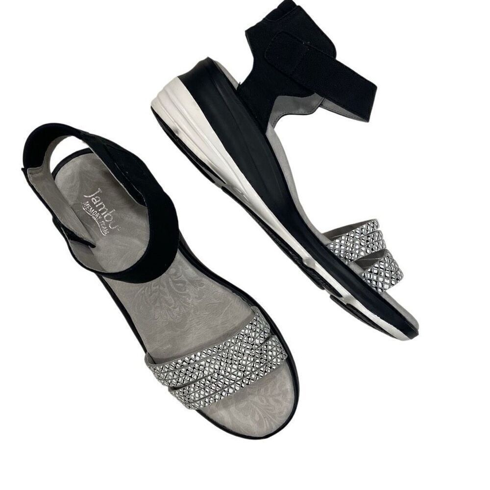 New✨ JAMBU Santorini Leather Sandals